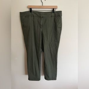 Loft Modern Chino Crop- 16